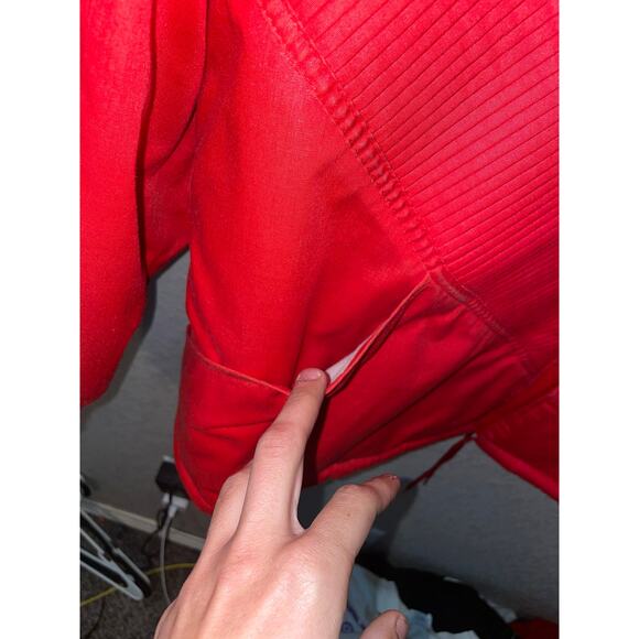 Vintage Weather Tamer Jacket USA Made Red Jacket Outerwear Lined VTG 1970s 80s - Picture 6 of 13